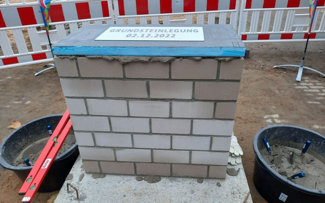 Grundsteinlegung für den neuen Multifunktionskomplex