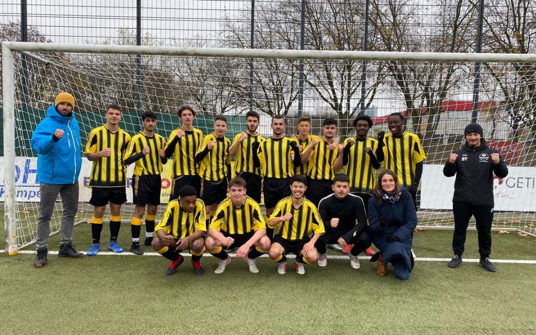 Sieg bei der Fußball-Stadtmeisterschaft