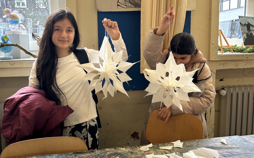 Weihnachtssterne vom B-Team