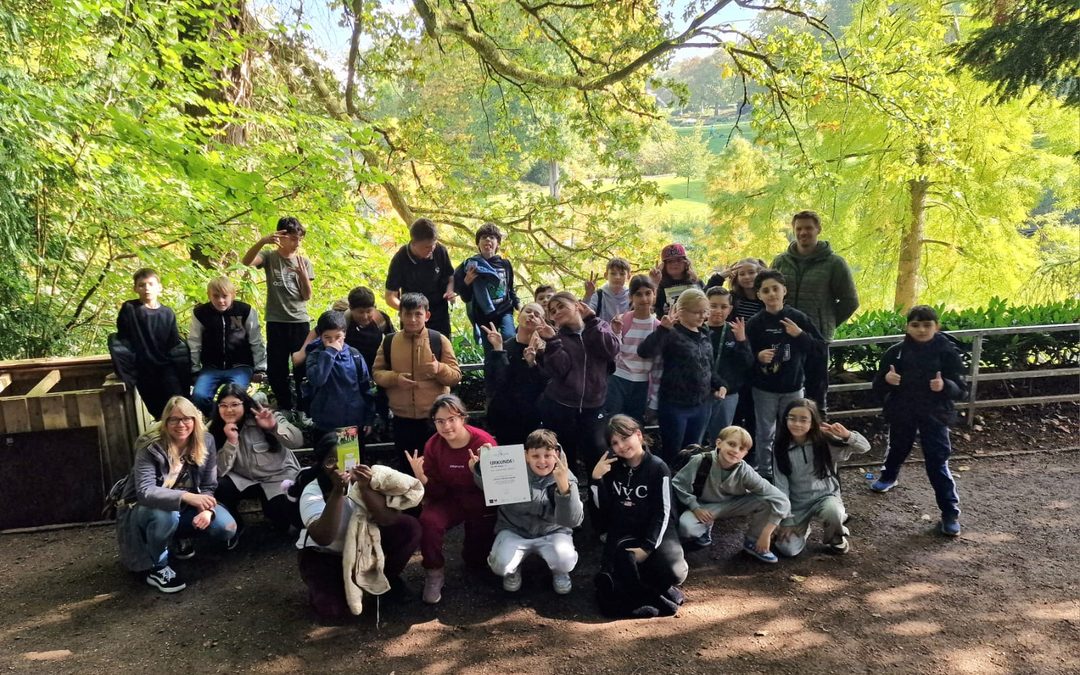 Ein unvergesslicher Tag im Grünen: Die 5a in der Schule Natur